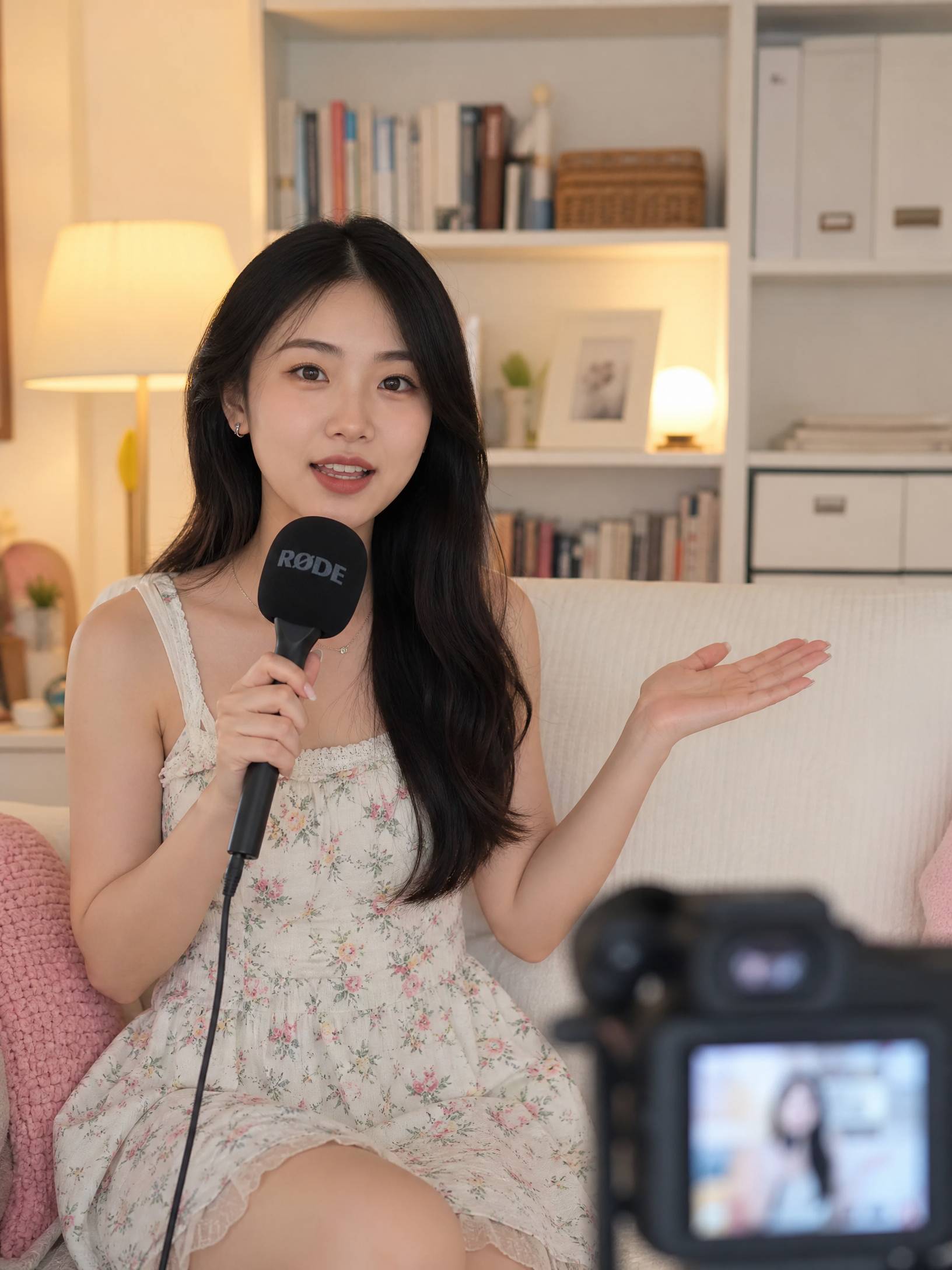 黄色仓库美妆博主